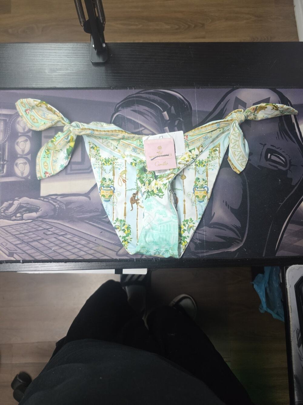 Camilla White Lotus XS Bikini Bottom